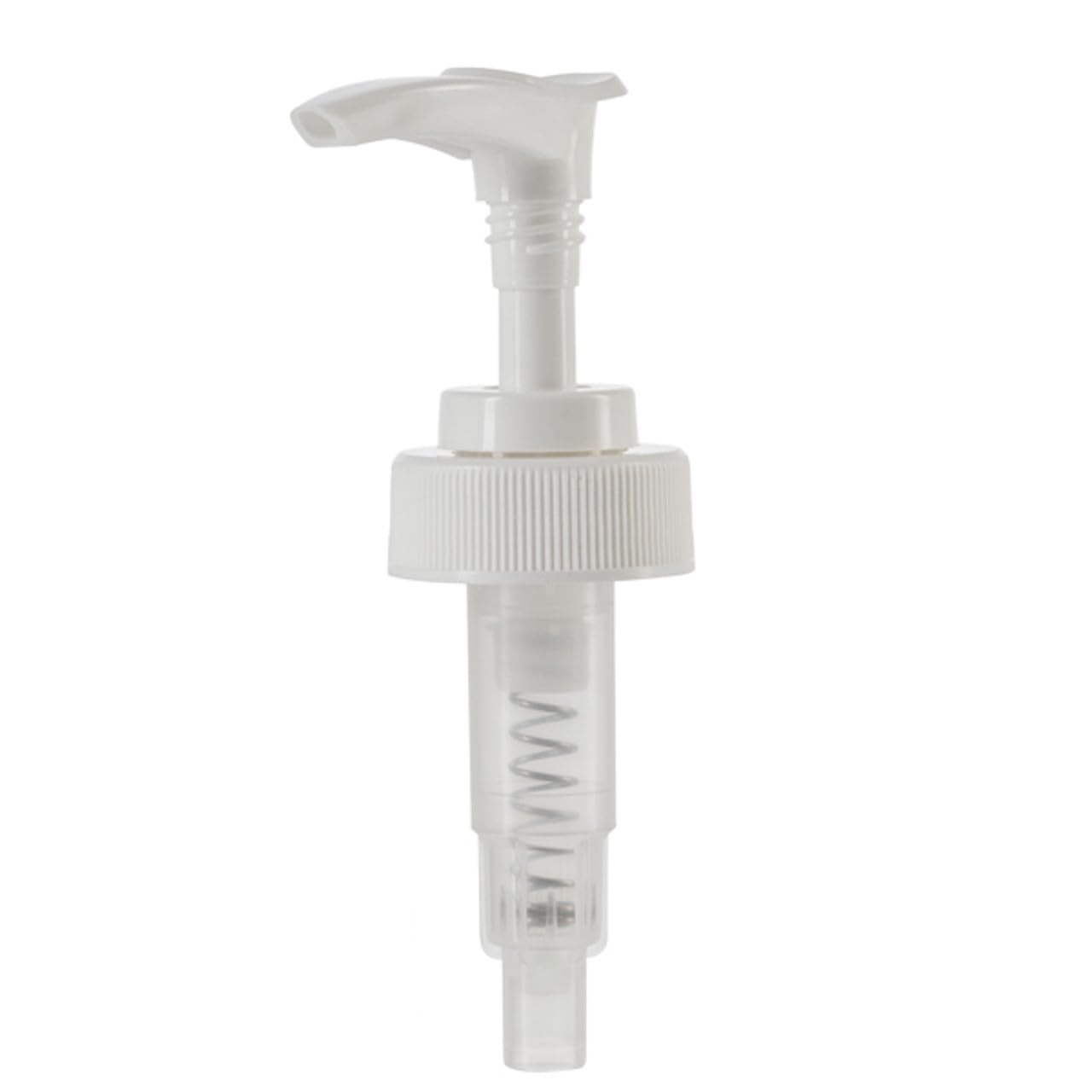 White Smoke Dispenser Pumps Compatible with the New Size Jumbo Olaplex No. 4 Shampoo and No. 5 Conditioner 17.75 oz, 525 ml Size Bottles, Ultra Essentials (Two White Pumps - 4 and 5 (17.75oz Jumbo)