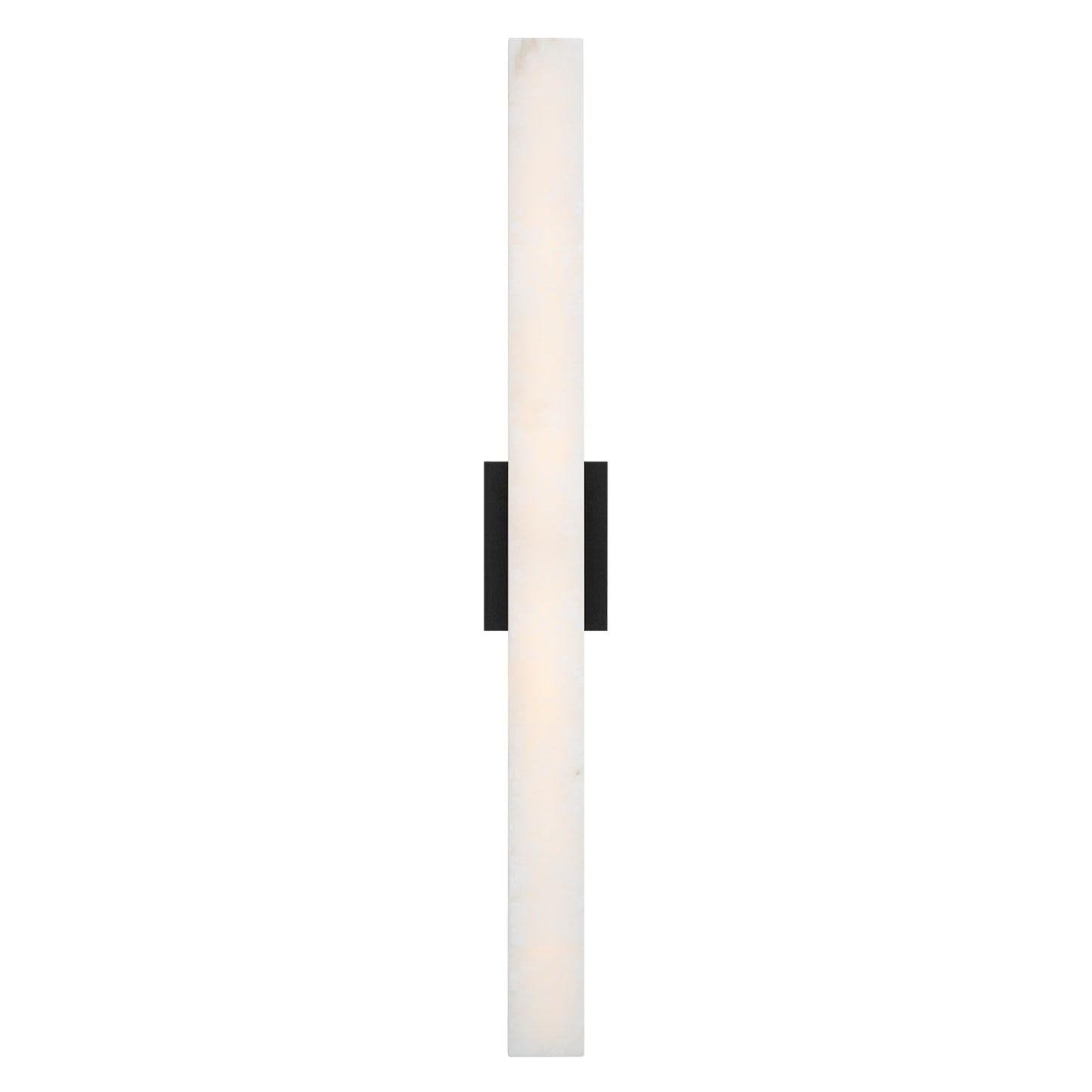 White Smoke Modern Forms Lanza 34in LED Bath Vanity & Wall Light 3000K in Black
