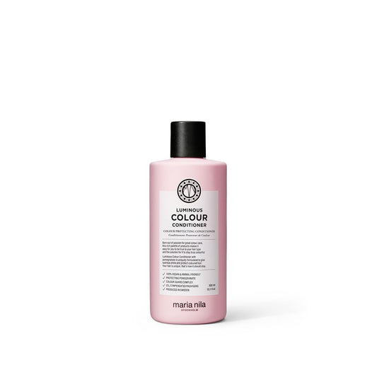 White Smoke Maria Nila Luminous Colour, Color-preserving Conditioner for Shiny Glossy Hair, For Natural or Dyed hair, Pomegranate & Colour Guard Complex stops Color Loss from Washing & Styling, 10.1 Fl Oz
