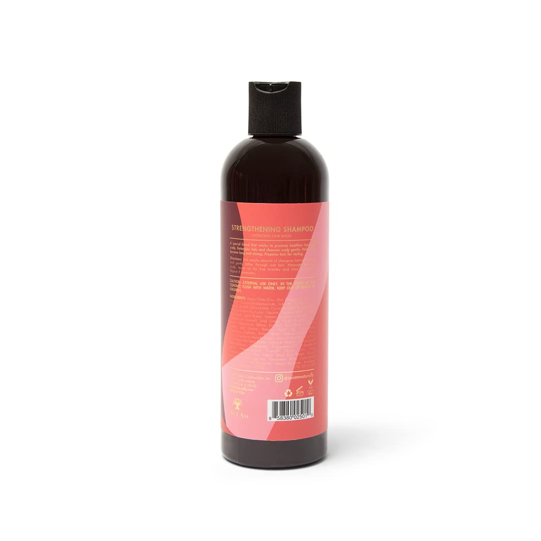 White Smoke As I Am Long and Luxe Strengthening Shampoo - 12 Ounce