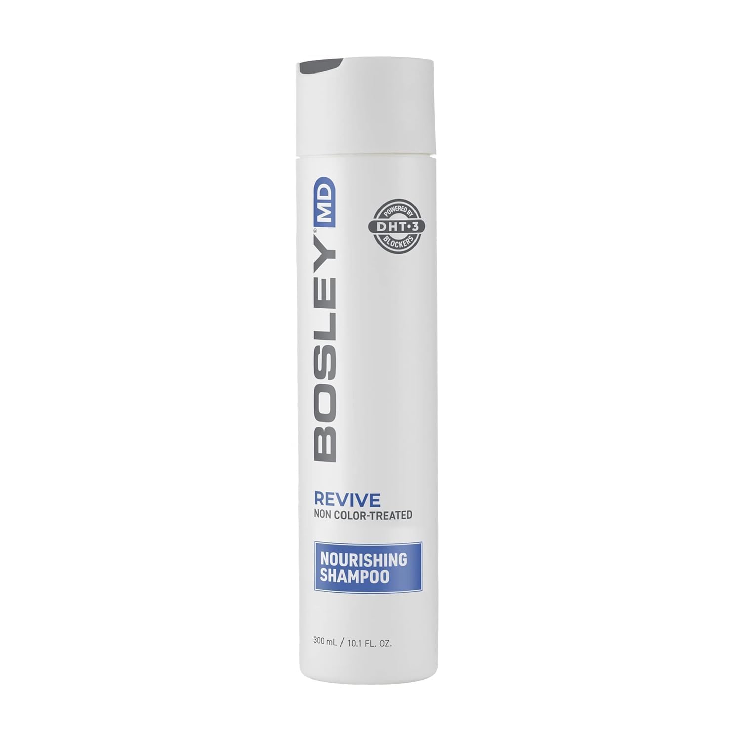 Light Gray BosRevive Nourishing Shampoo for Noticeably Thinning, Non Color-Treated Hair – Helps Restore Thinning Hair & Remove DHT, Product & Pollution Build-Up, Boosts Scalp Circulation, Sulfate-Free 10.1 Fl Oz