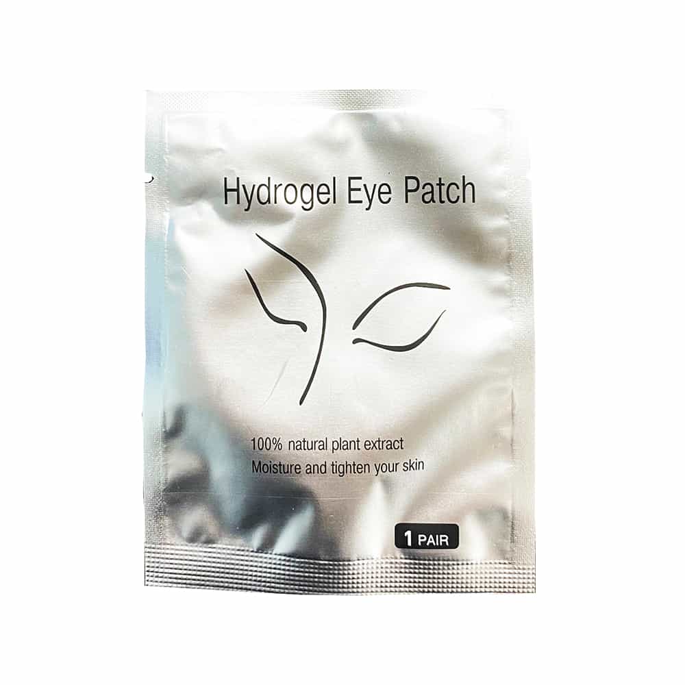 White Smoke Hydrogel Eye Patch For Eyelashes Extensions 1 Pair 45128