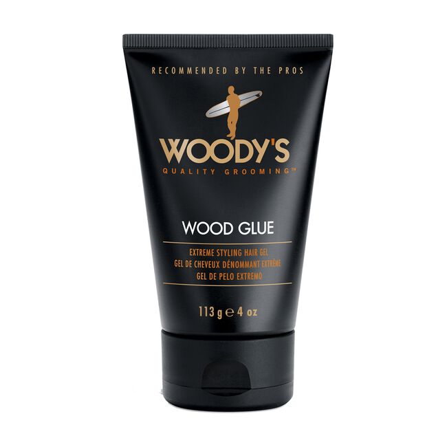 White Smoke Woodys Wood Glue Extreme Styling Hair Gel