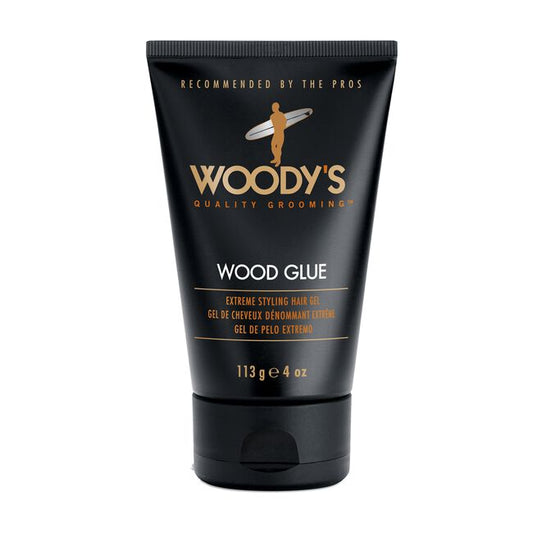 White Smoke Woodys Wood Glue Extreme Styling Hair Gel