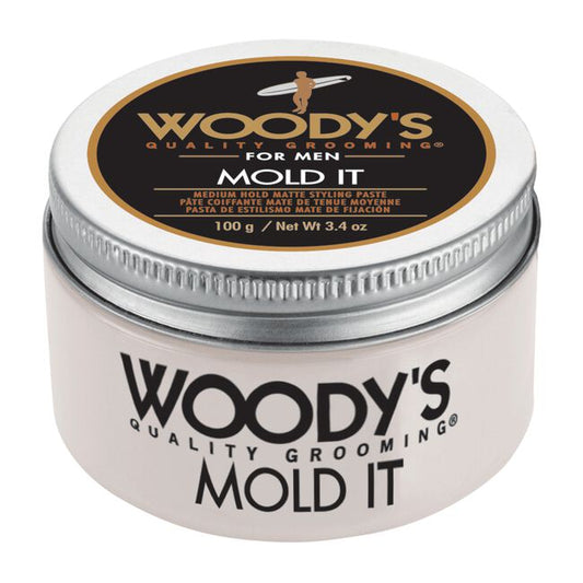White Smoke Woodys Mold It Matte Styling Paste