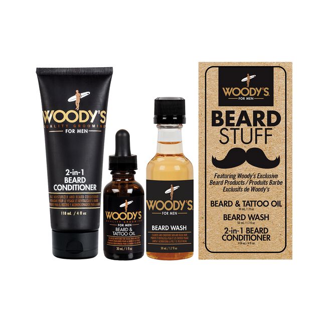 White Smoke Woodys Beard Stuff Kit