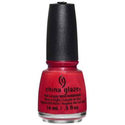 White Smoke China Glaze Nail Polish-Y'all Red-Y For This? 83616
