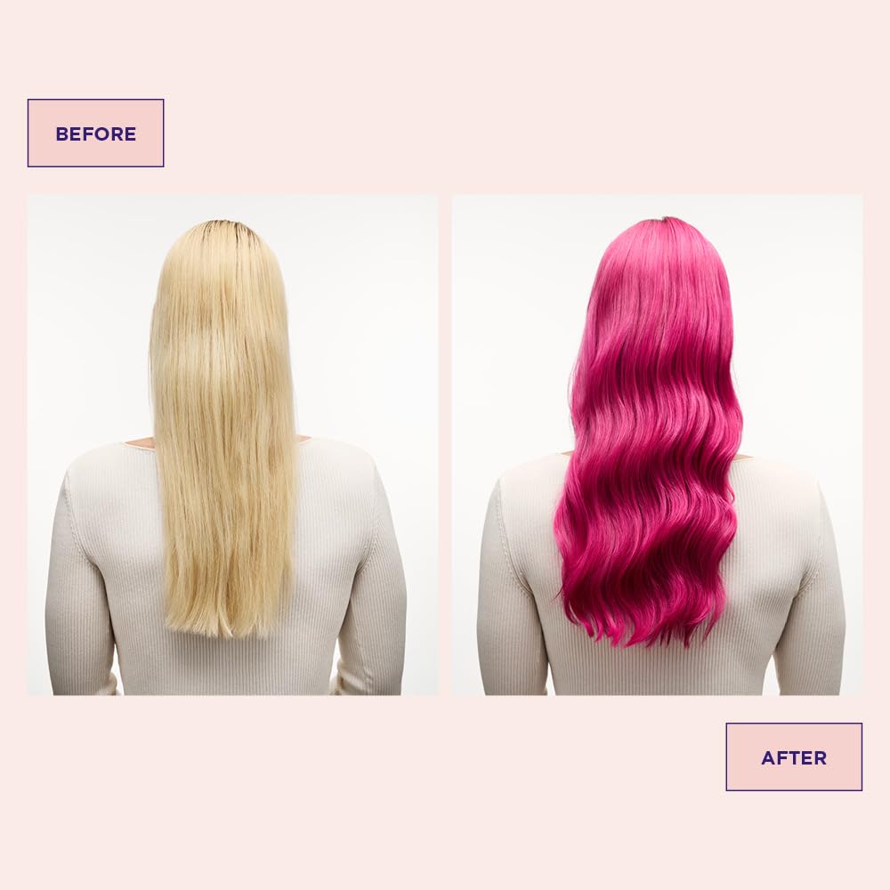 Misty Rose Maria Nila Color Refresh, Pink Pop 10.1 Fl Oz, Pink Hair Mask, Semi-Permanent Pigments, 100% Vegan & Sulfate/Paraben free