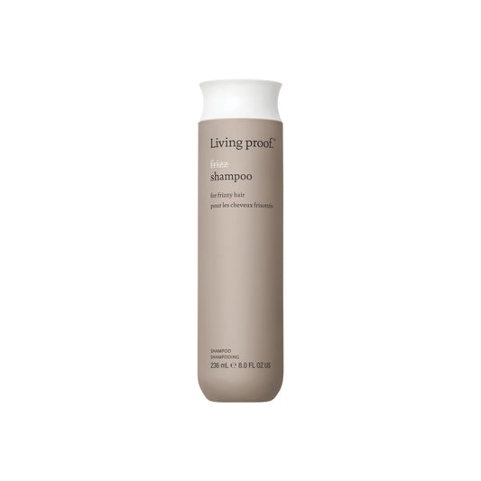 Dark Gray Living Proof No Frizz Shampoo Controls Frizz, Smoothes and Softens Hair for All Hair Types, 8 oz