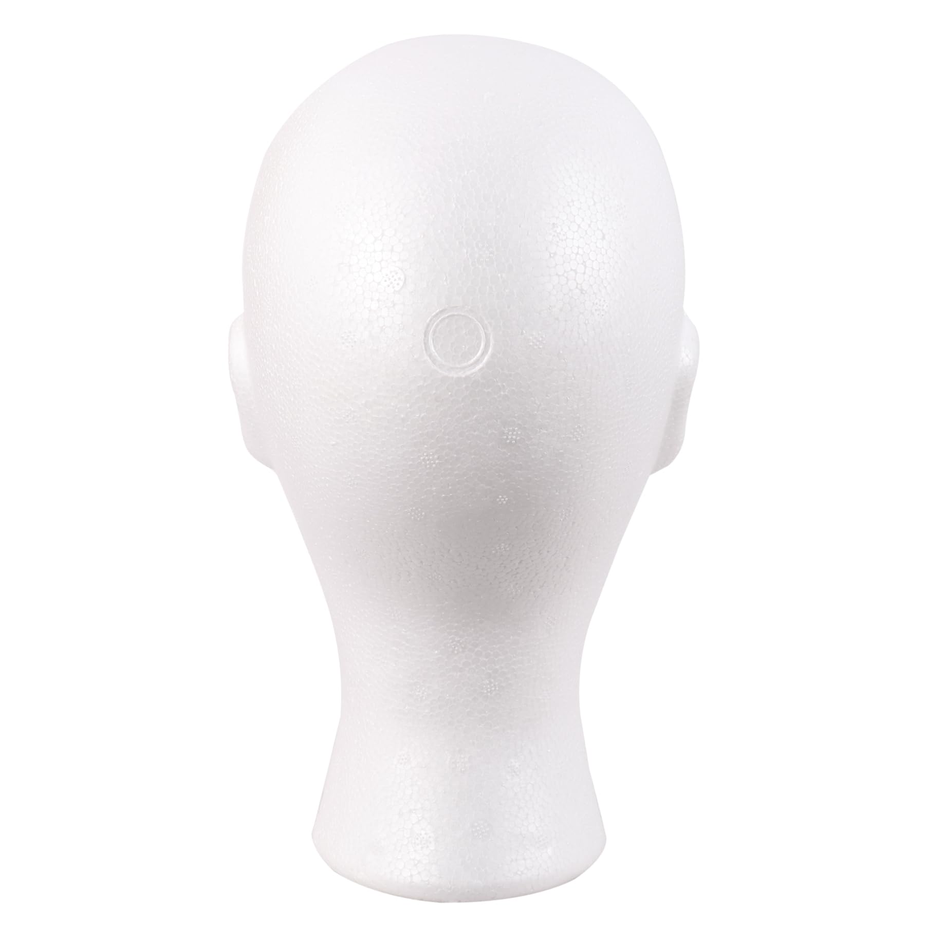 White Smoke MapofBeauty Styrofoam Foam Mannequin Head Stand Wigs Display Styling Hat Storage Lightweight DIY Wig Head (White)