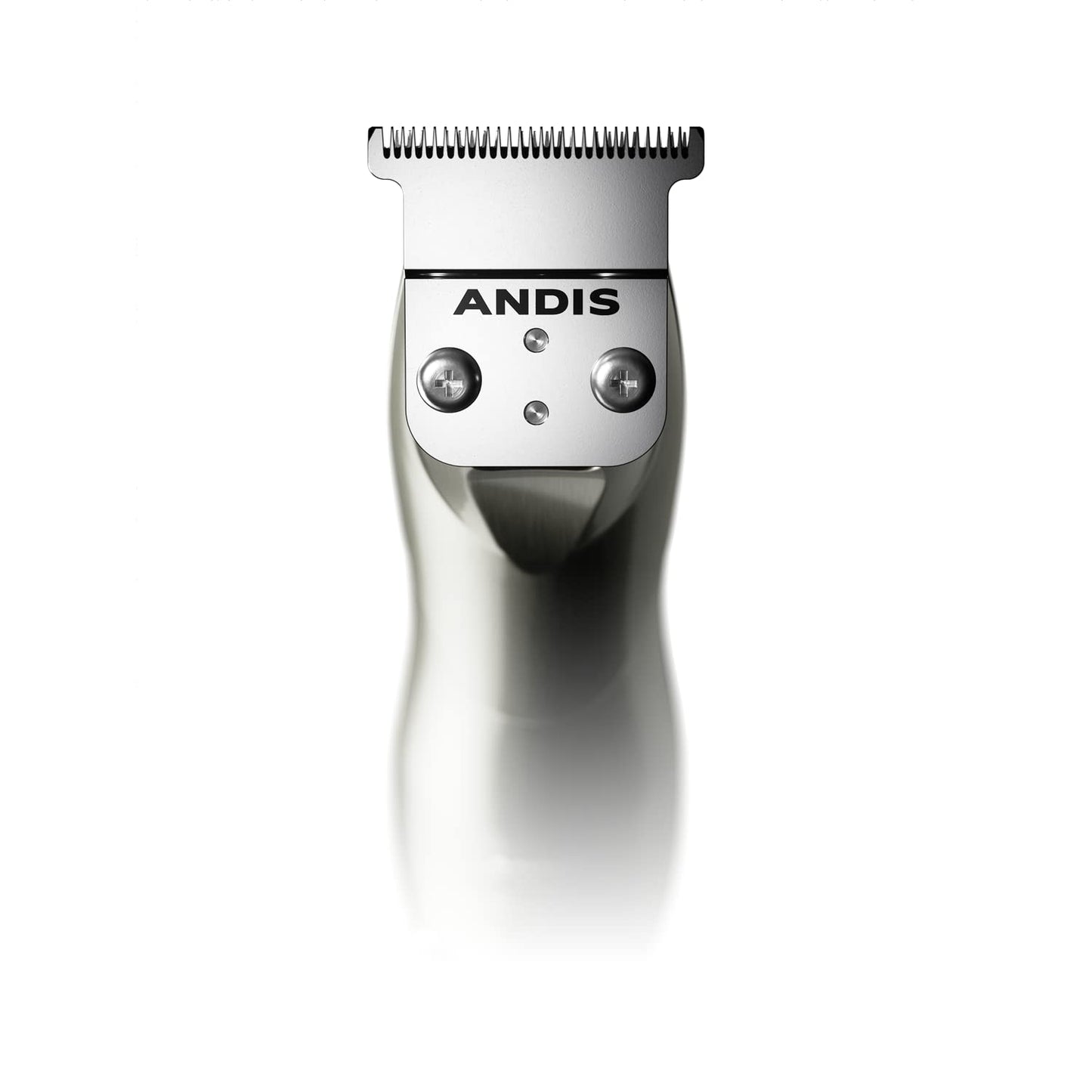 White Smoke Andis 32810 Slimline Pro Cord/Cordless Beard Trimmer, Lithium Ion T-Blade Trimmer, Close Cutting T-Blade Zero Gapped, Chrome