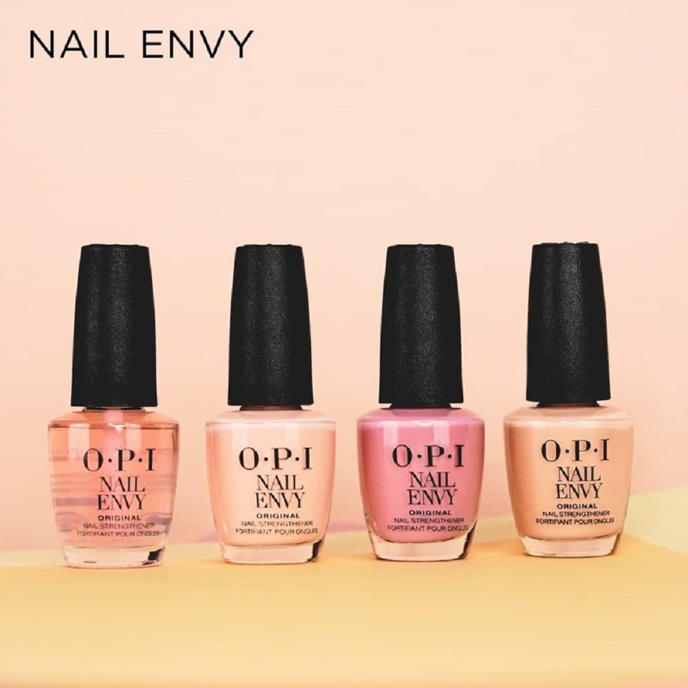 Bisque OPI Nail Envy, Original Nail Strengthener Treatment, Samoan Sand, 0.5 fl oz