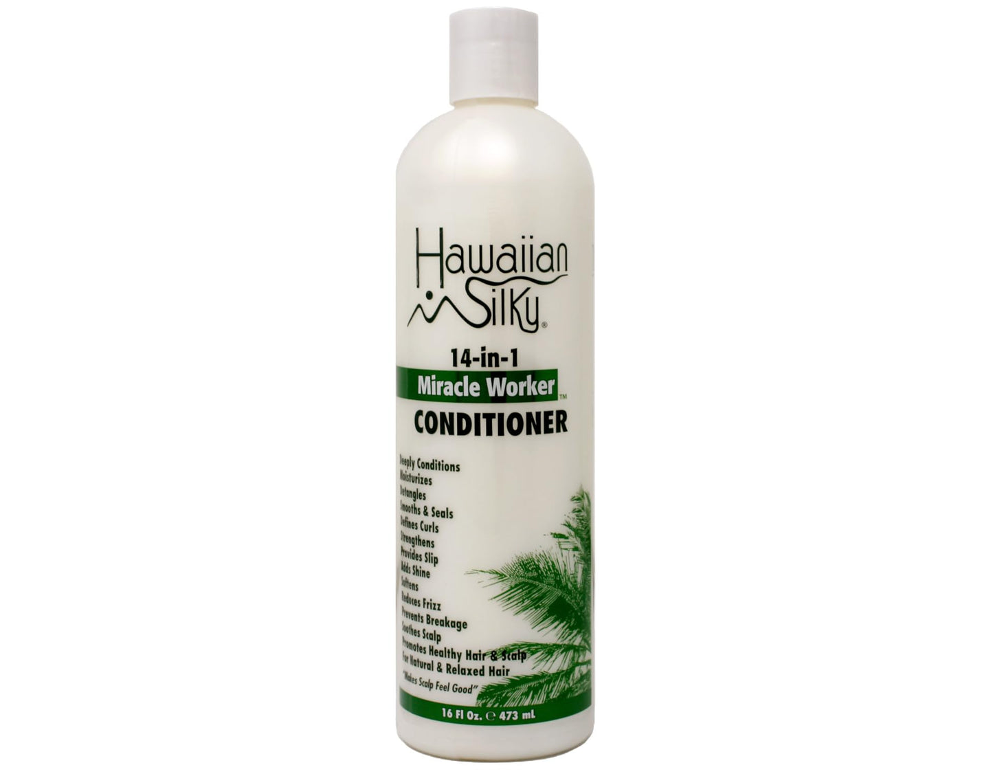 Gray Hawaiian Silky Miracle Worker 14-In-1 Conditioner 16 Ounce (474ml) (Pack of 2)
