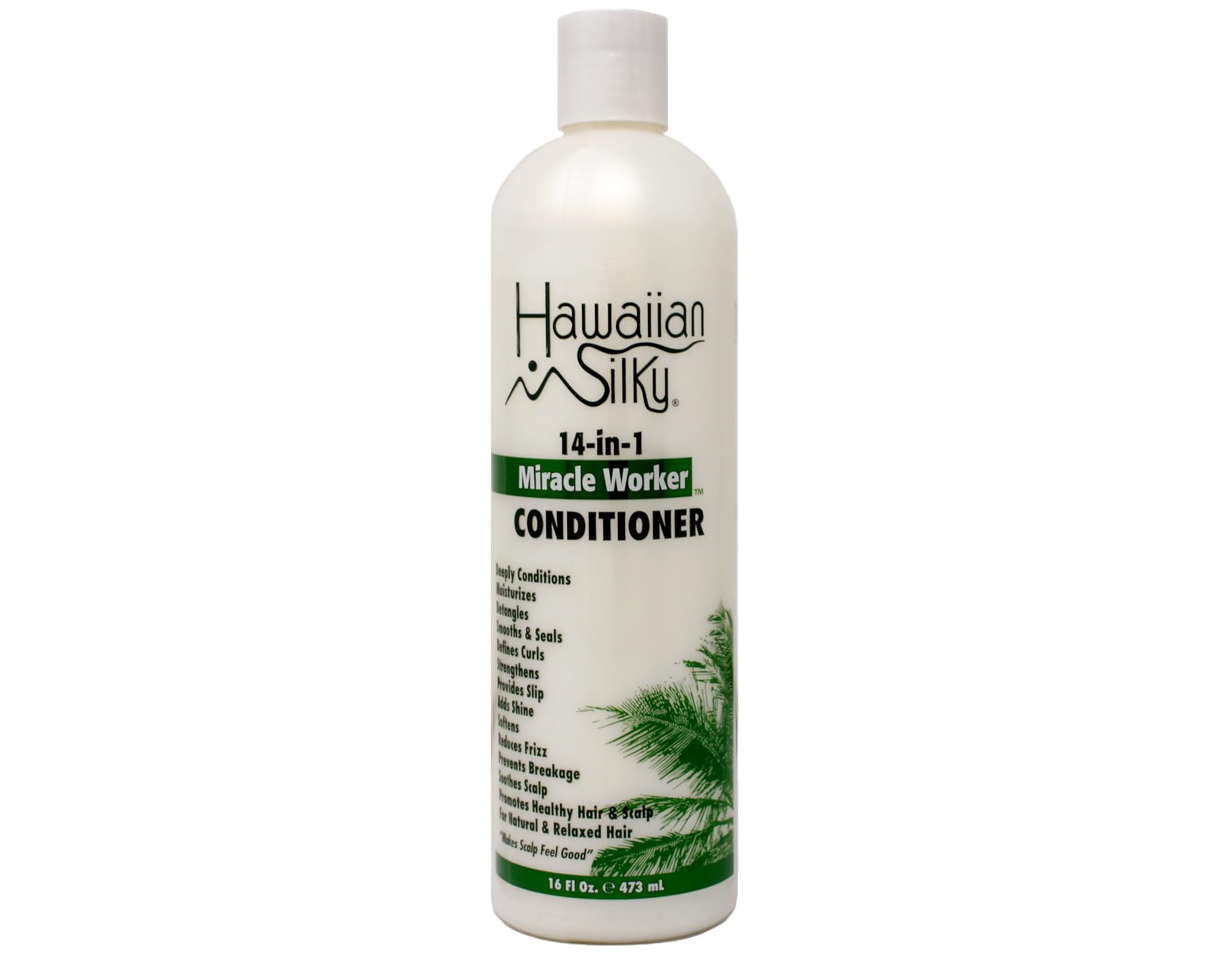Gray Hawaiian Silky Miracle Worker 14-In-1 Conditioner 16 Ounce (474ml) (Pack of 2)