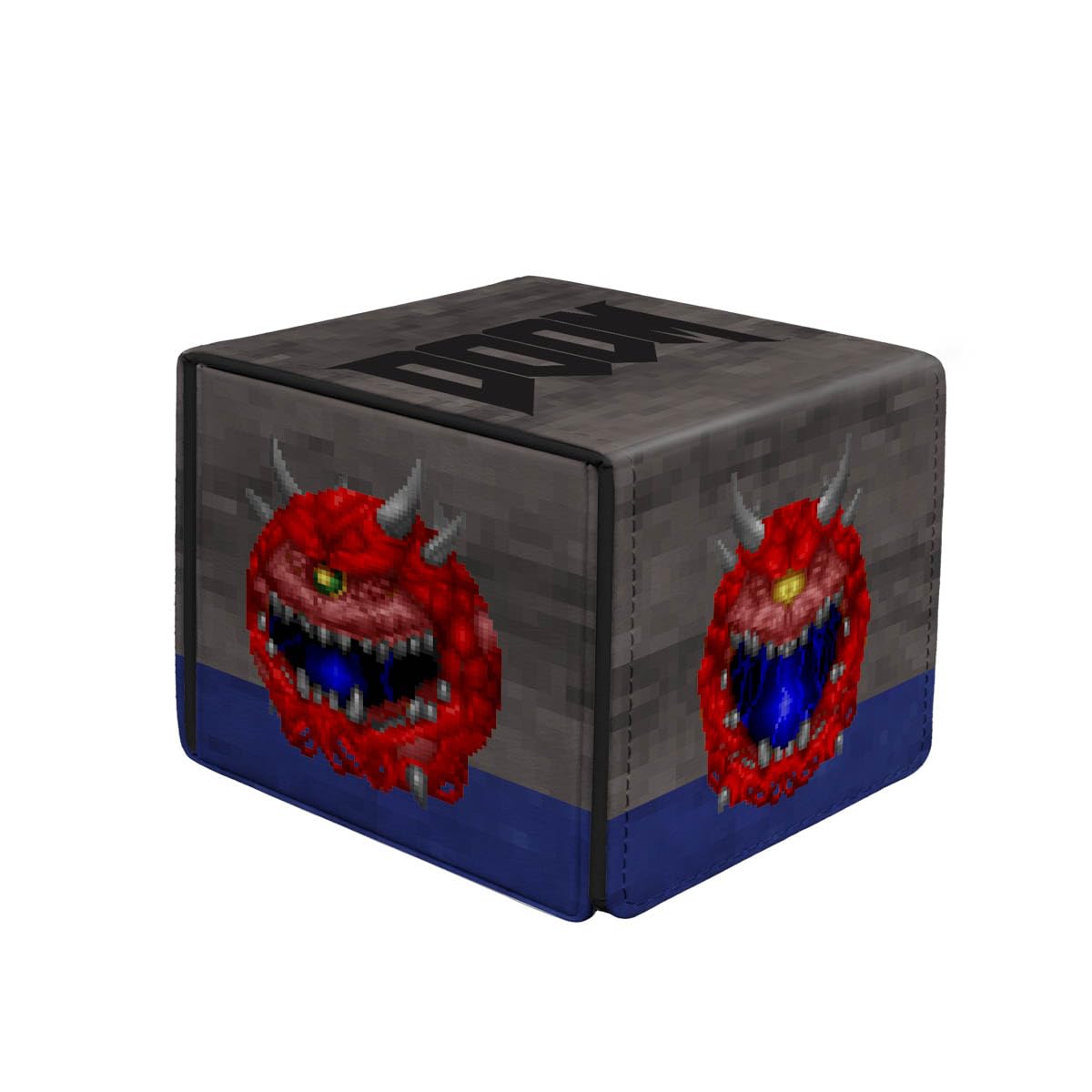 White Smoke Ultra Pro Deck Box - Doom - Cacodemon Alcove Edge Deck Box for Bethesda