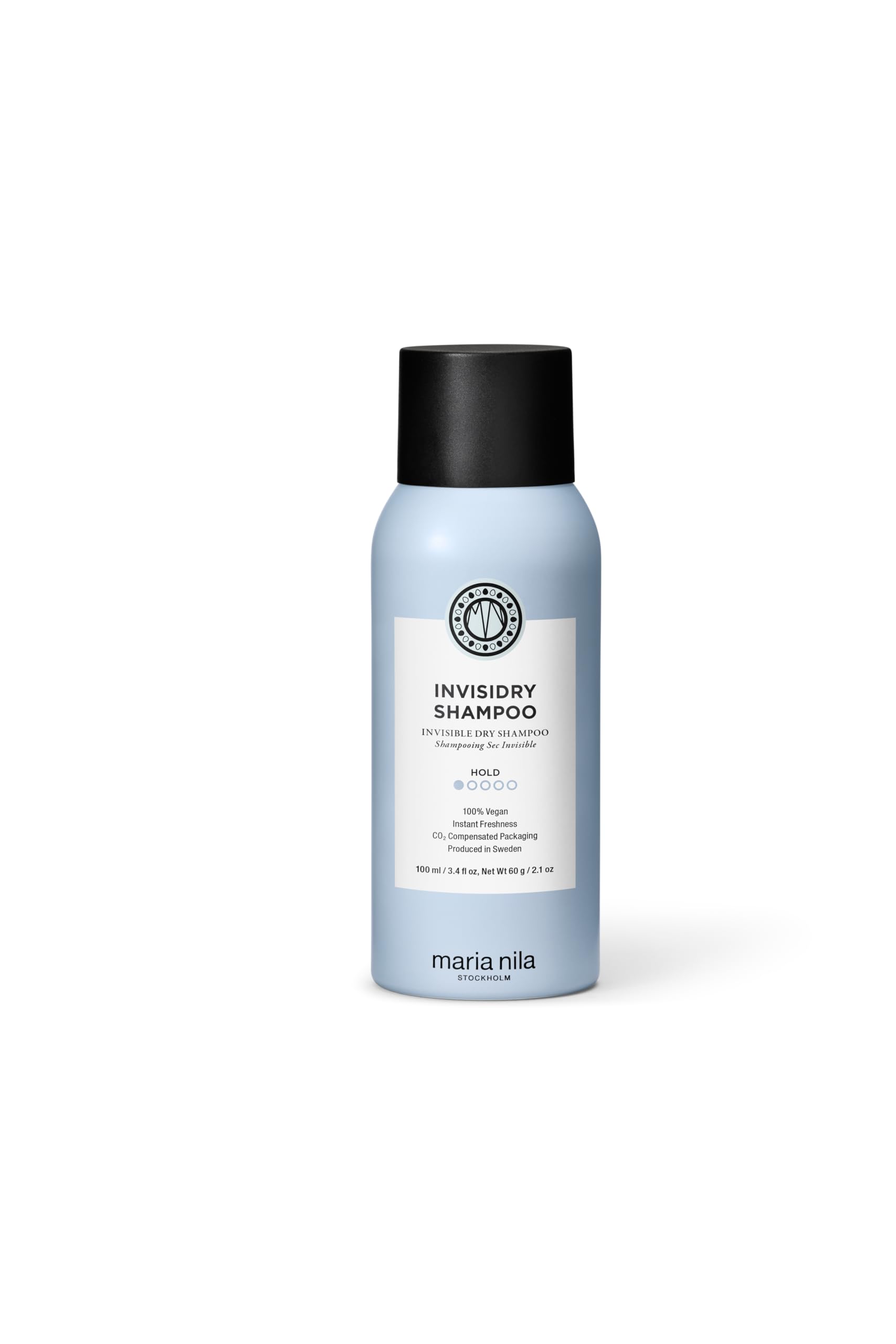 White Smoke Maria Nila Invisidry Shampoo 3.4 Fl Oz, Freshens up Hair & Scalp, Leaves no trace of product, 100% Vegan & Sulfate/Paraben free