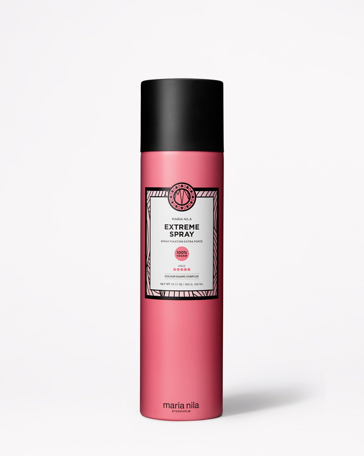 White Smoke Maria Nila Extreme Spray, Hold 5/5, Great firmness & Ideal for long-lasting styling, Antioxidant Preserves Hair Color, 100% Vegan & Sulfate/Paraben free, 13.5 Fl Oz