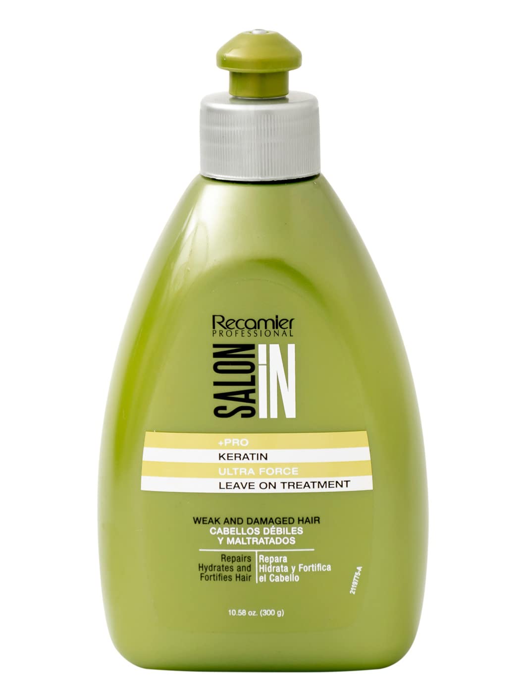 White Smoke Salon In by Recamier | Keratin Ultra Force Leave In Treatment | Repair & Frizz Control | 10.1 fl oz / 300 ml