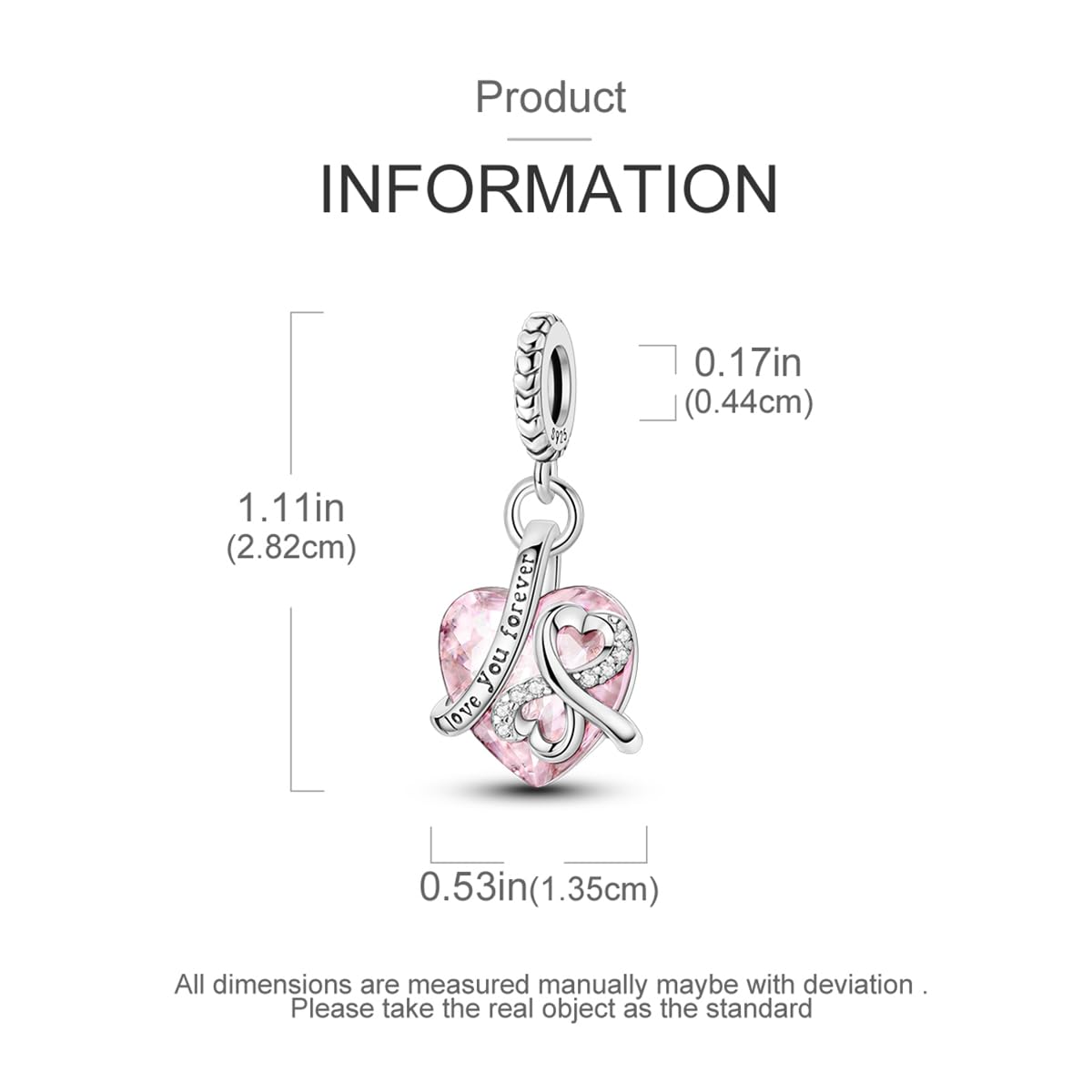 White Smoke 925 Sterling Silver Charms for Bracelets,Happy Family Dangle Pendants Charms Bead fit Pandora Charms Bracelets or Necklaces Jewelry Gift for Womens