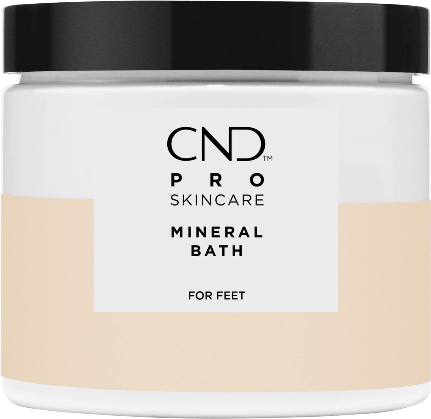 Lavender CND Pro Skincare Mineral Bath for Feet, 54 oz.