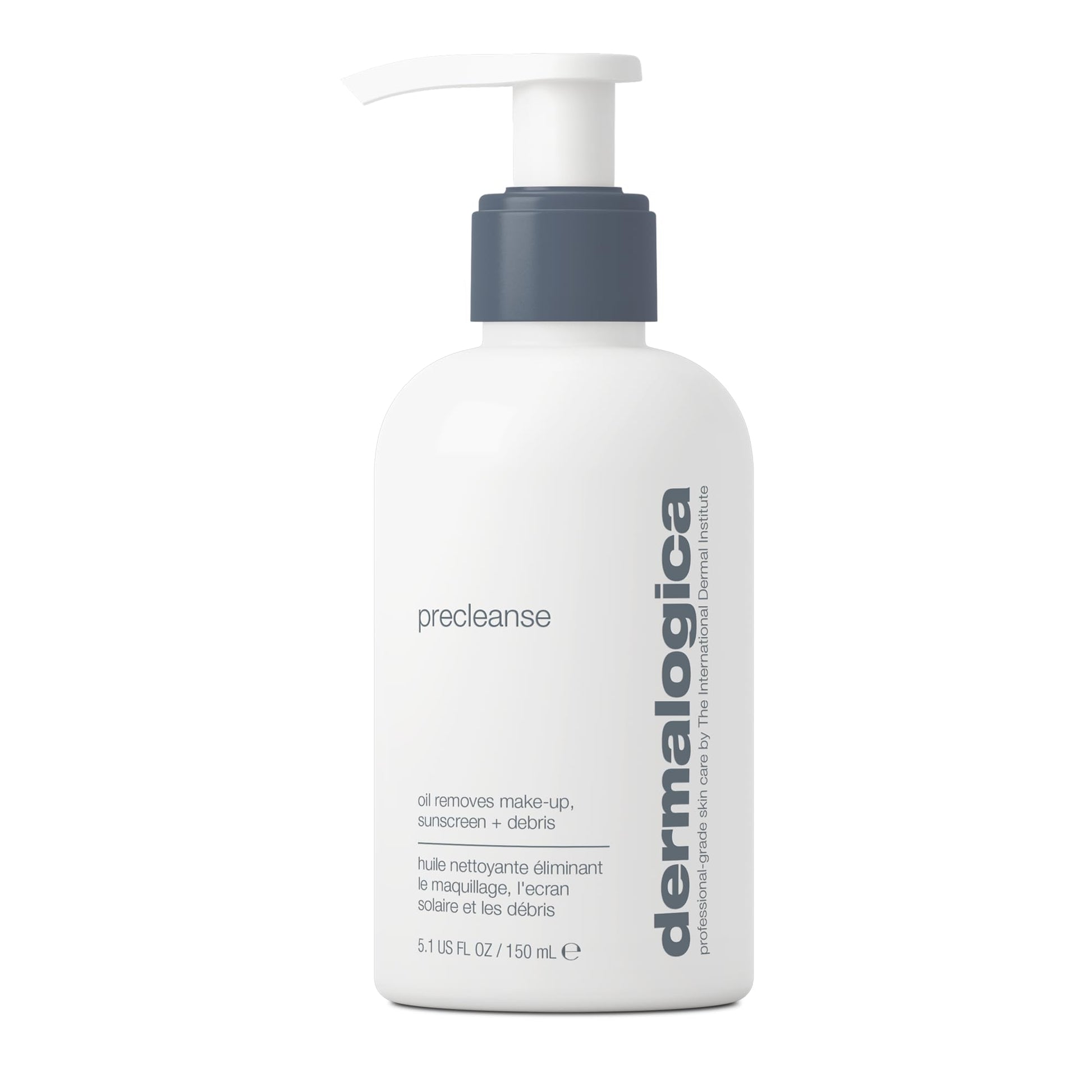 White Smoke Dermalogica Precleanse Oil Cleanser, Makeup Remover for Face - Cleanse Pore and Melts Makeup, Oils, Sunscreen and Environmental Pollutants, 5.1 fl oz