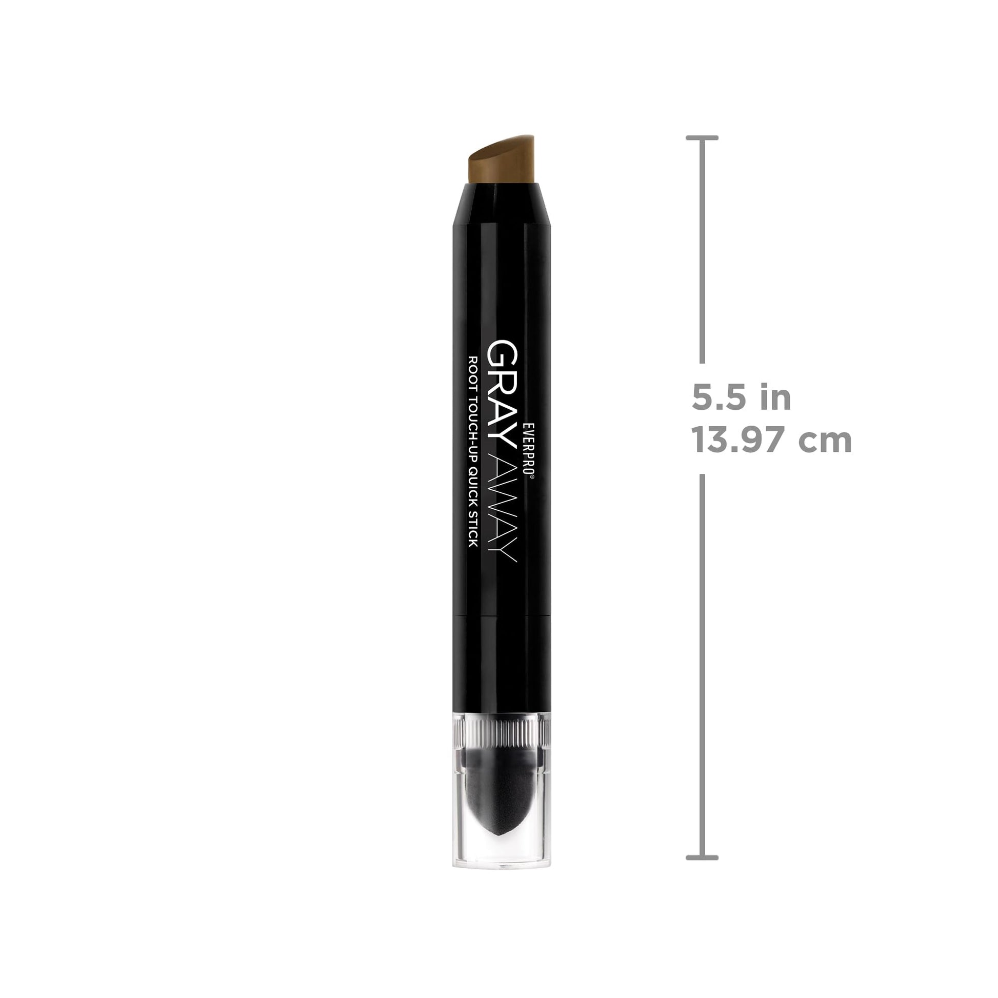White Smoke EVERPRO Gray Away Root Touchup Quick Stick, Lightest Brown/Medium Blonde, 0.1 Oz