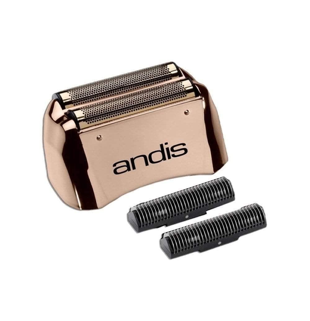 White Smoke Andis 17230 ProFoil Copper Lithium Titanium Foil Assembly & Inner Cutters, Gold