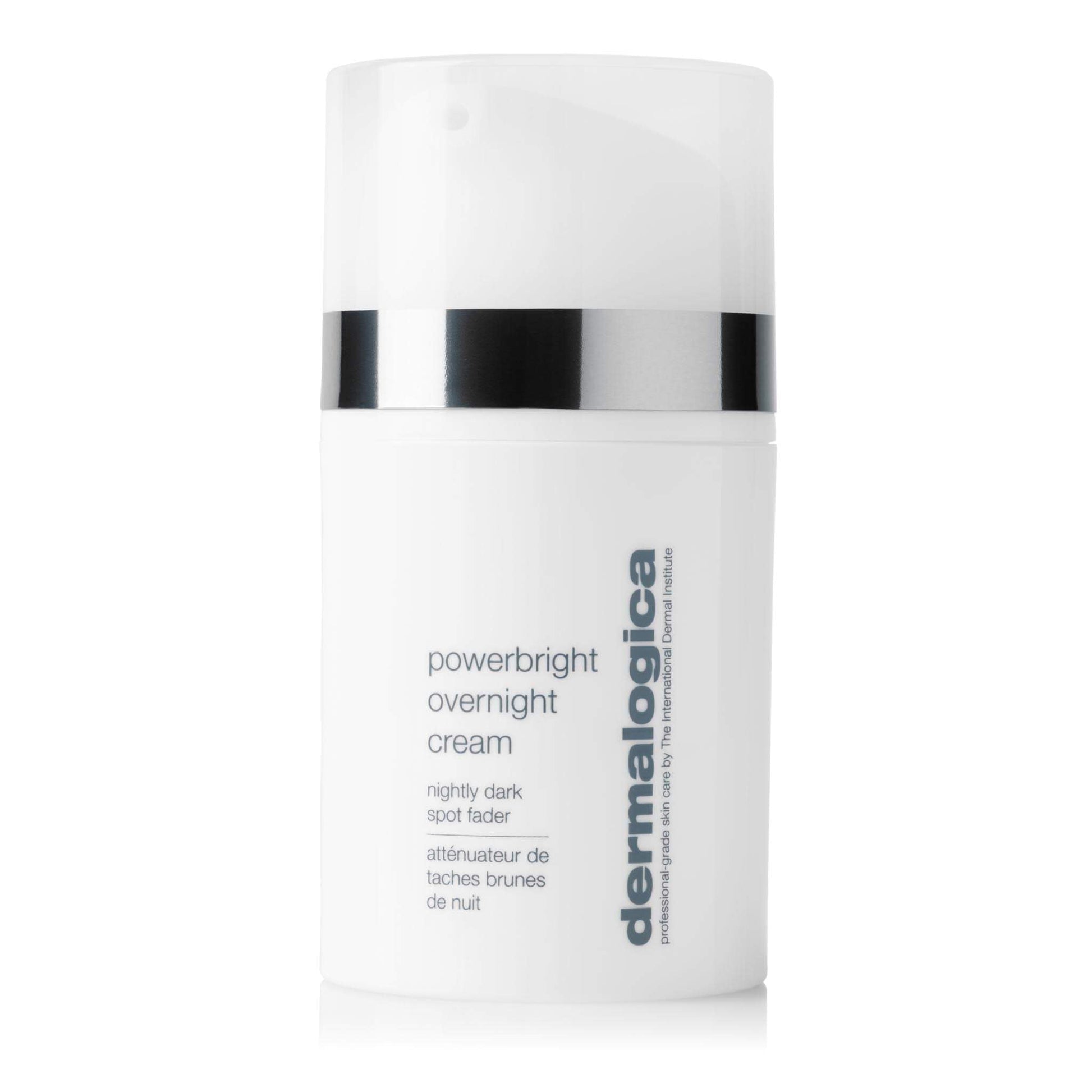 Lavender Dermalogica PowerBright Overnight Cream, Face Moisturizer for Night Time, Restore Skin and Fade Dark Spot, 1.7 fl oz