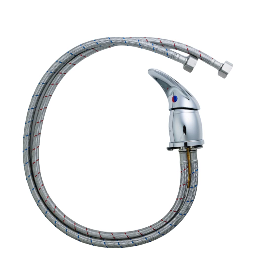 White Smoke Shampoo Faucet, fits most shampoo bowl or backwash unit by OMWAH