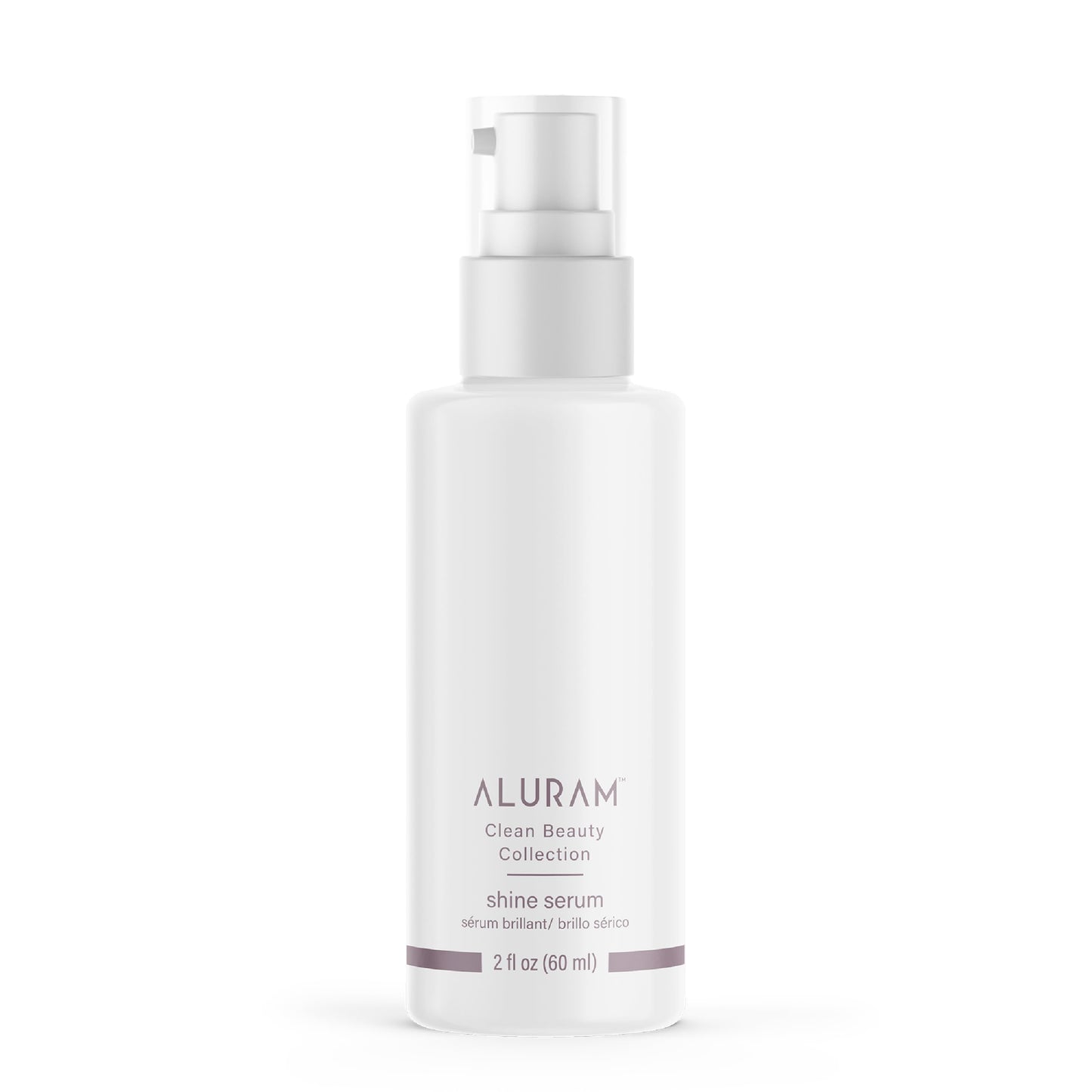 Lavender ALURAM Coconut Water Shine Serum, Frizz Elimination & Radiant Gloss for All Hair Types, 2 Fl Oz