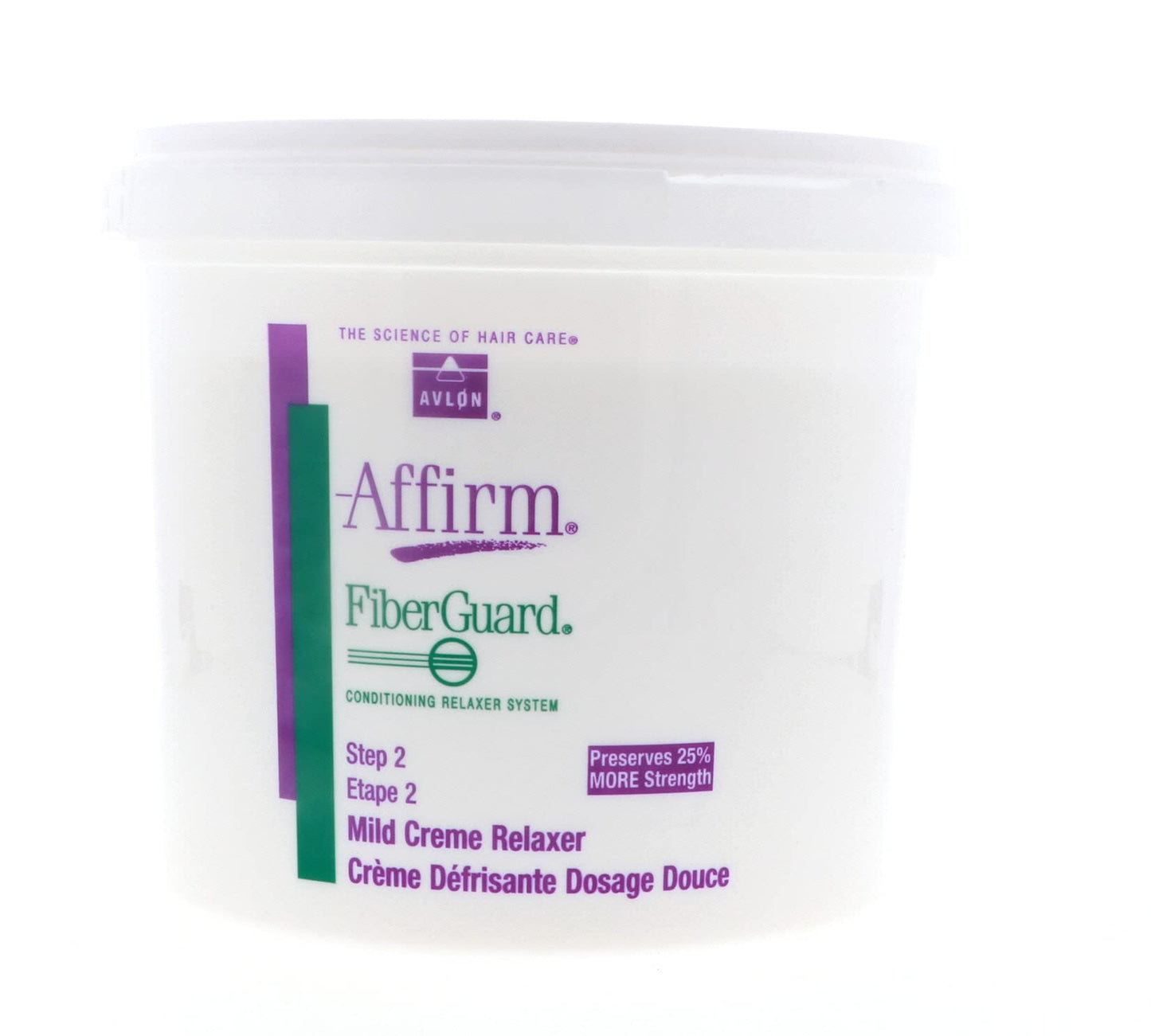 Lavender Affirm Fiberguard Mild Creme Relaxer 4lbs