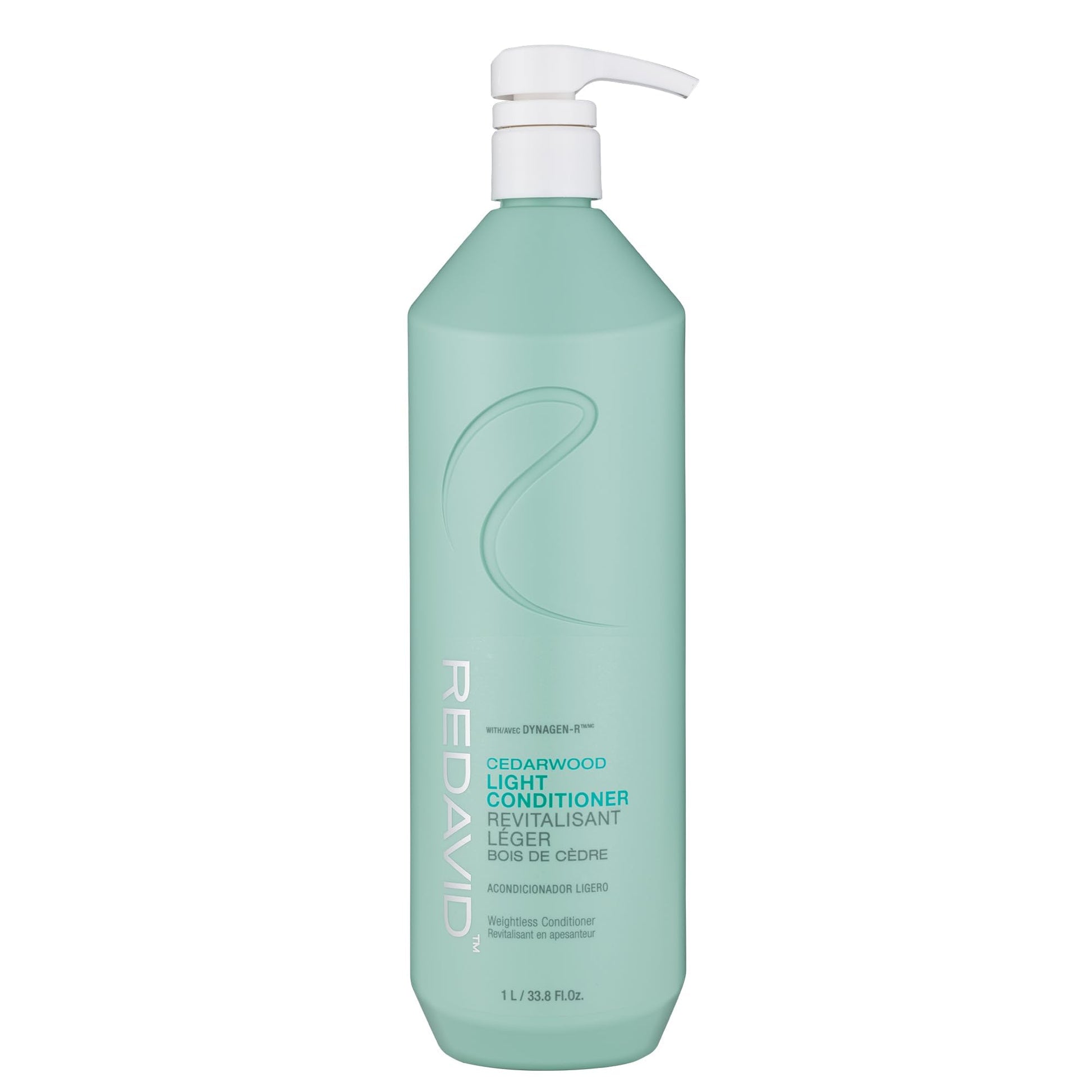 Light Steel Blue Redavid Cedarwood Weightless Light Conditioner - with Hemp Seed and Orchid Oil, for Fine Hair - Clinically Strengthens, Cleanses Hair and Scalp - Color Safe - Paraben, Phthalate, Sulfate Free (1L)