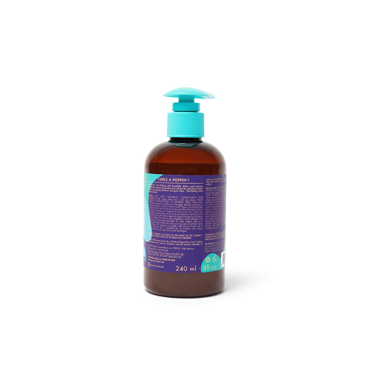 White Smoke As I Am Born Curly Avocado Shea Cowash 8oz