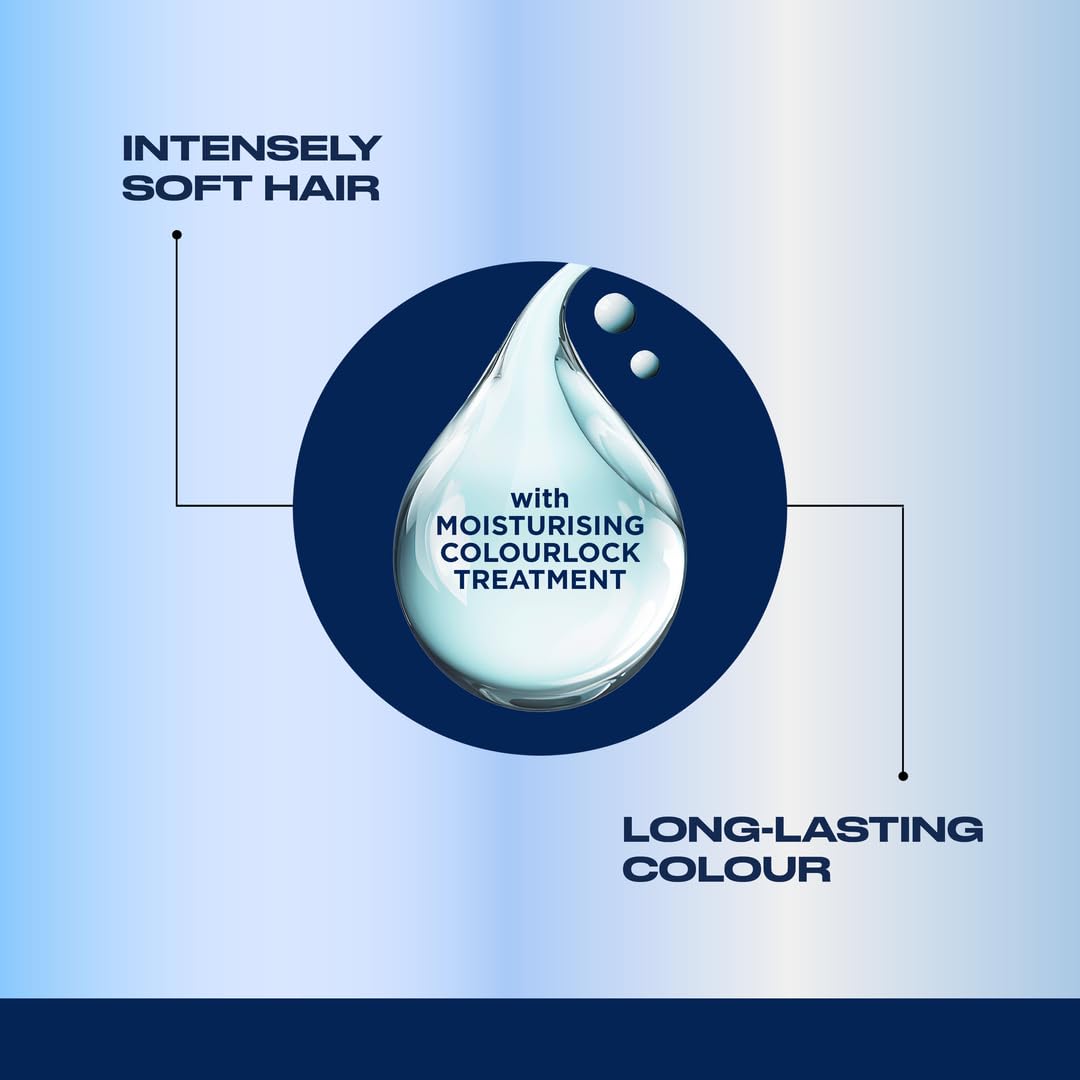 Lavender Clairol Nice'n Easy Permanent Hair Dye, 8S Soft Silver Hair Color, Pack of 1 - Packaging May Vary