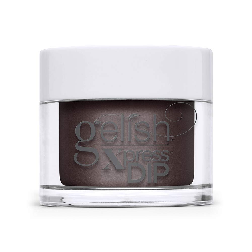 Lavender Gelish Xpress Dip Black Cherry Berry, Red Nail Dip Powder, Vibrant Color, Professional Quality, High Shine, Chip-Resistant, 1.5 ounce.