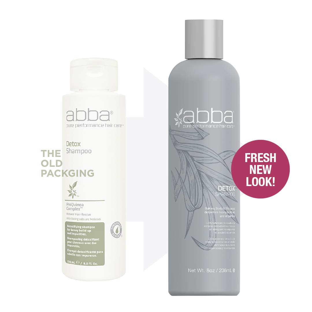 White Smoke ABBA- Pure Specialty Detox Shampoo - Molasses, 8 fl oz
