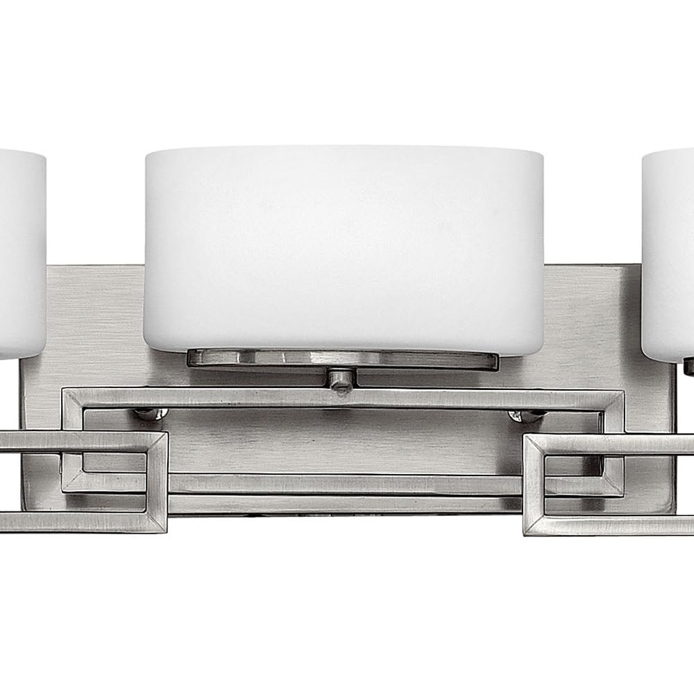 Lavender Hinkley Lanza Contemporary Modern Five Light 300W G9 Bathroom Vanity Fixture, Antique Nickel