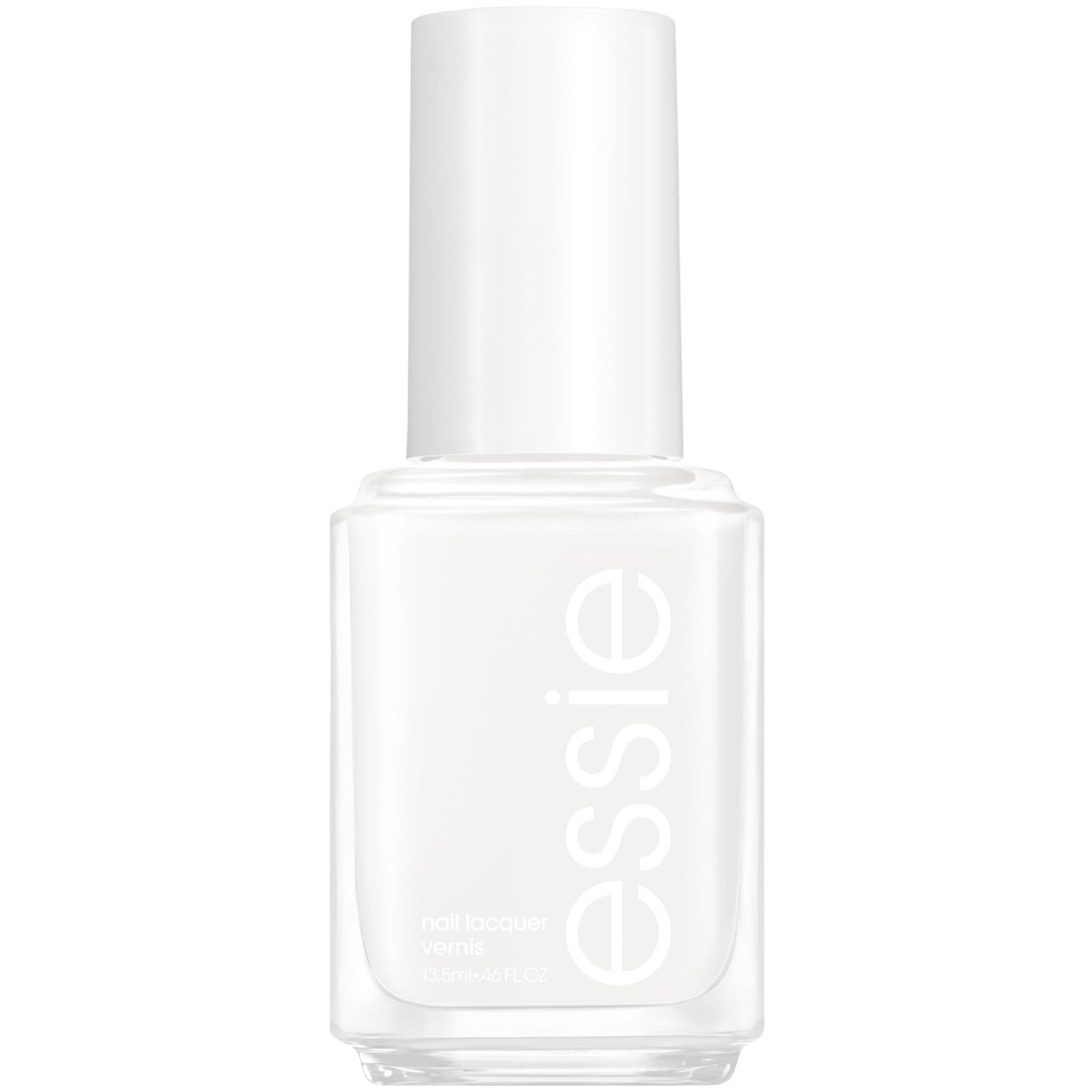 White Smoke essie Nail Polish, Glossy Shine Finish, Blanc, 0.46 Ounces (Packaging May Vary) Snowy White