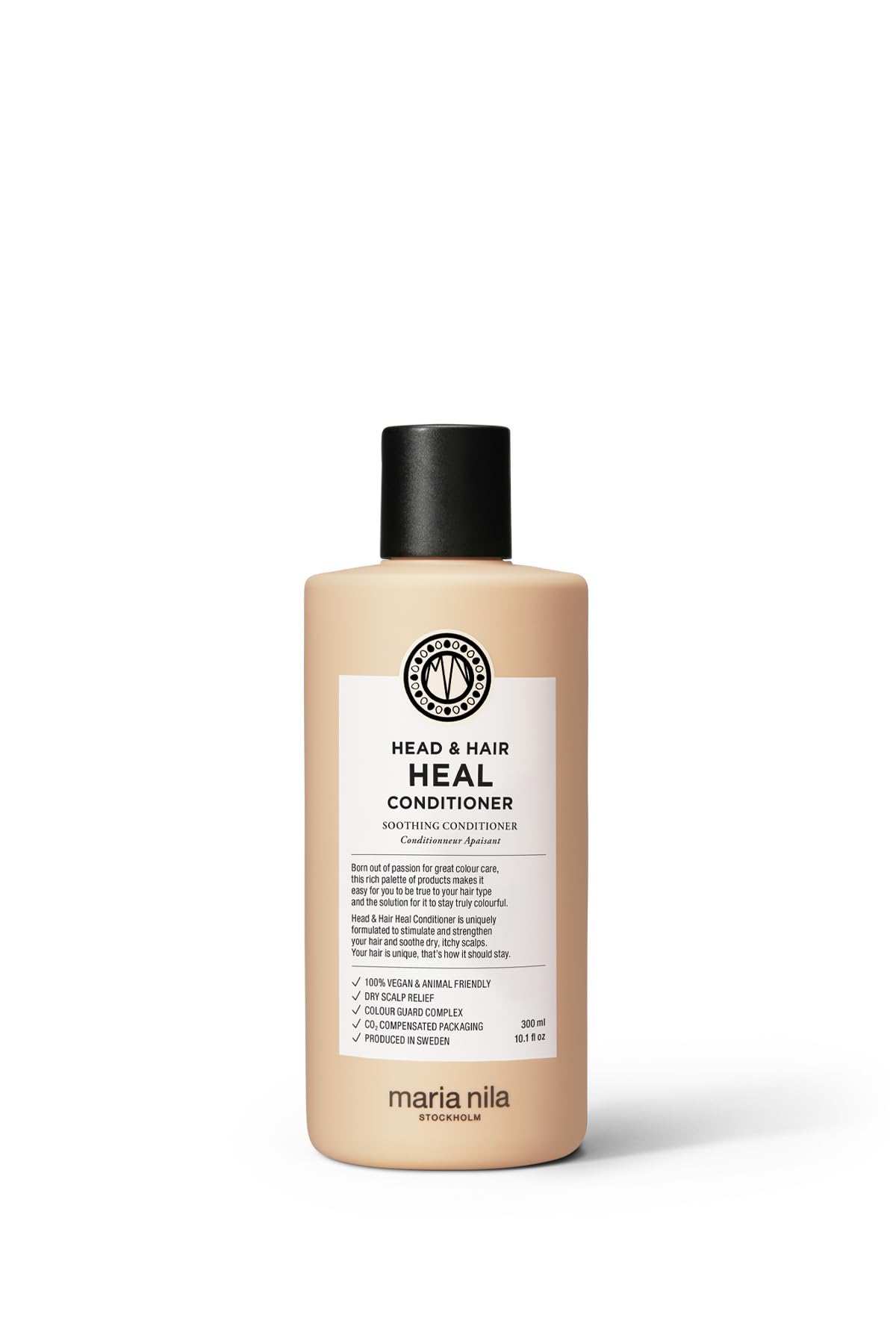 White Smoke Maria Nila Head & Hair Heal, Soothing Conditioner for Dry & Itchy Scalp, Calming Aloe Vera & Piroctone Olamine Properties Moisturises/Soothes Scalp Preventing Flakiness, 10.1 Fl Oz