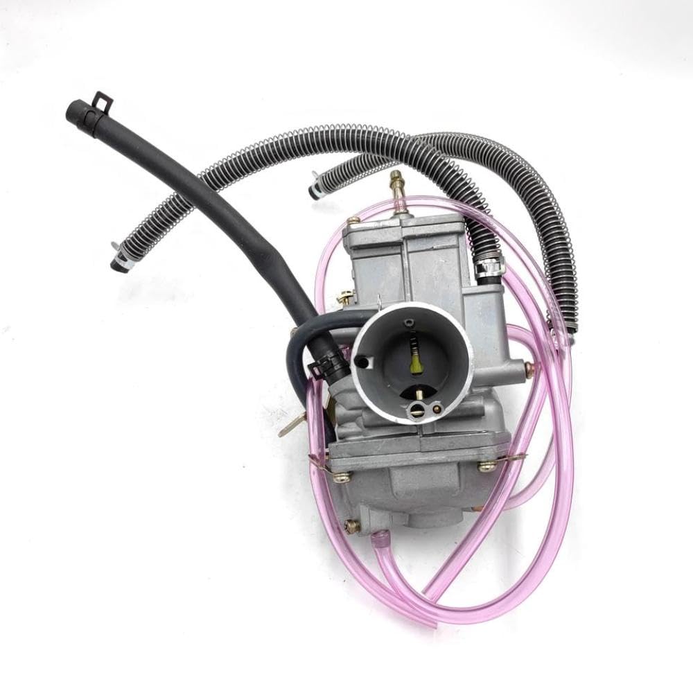 White Smoke DEFYAN Carburetor 30mm Fits TM30 TMX Compatible with Lanza DT230 DT200WR DT200S RZ250 RZ350 Flat Slide Smoothbore