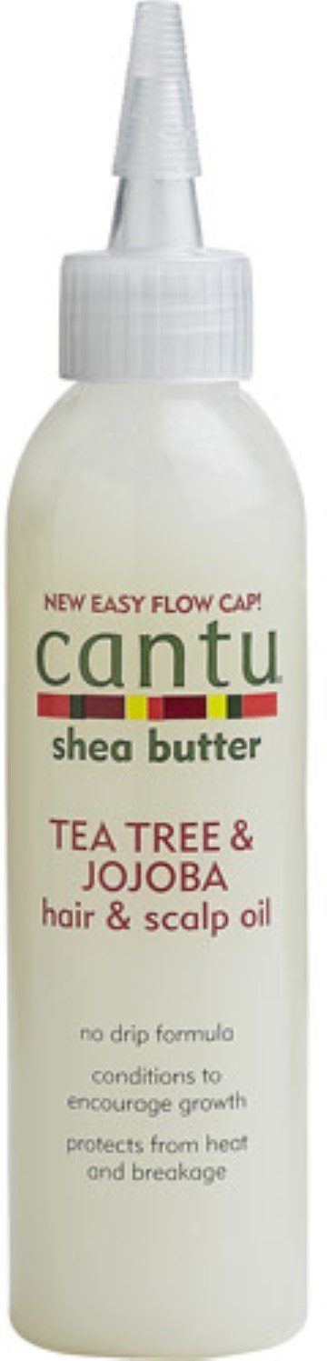 White Smoke Cantu Shea Butter Tea Tree & Jojoba Hair & Scalp Oil, 6 oz (Pack of 9)
