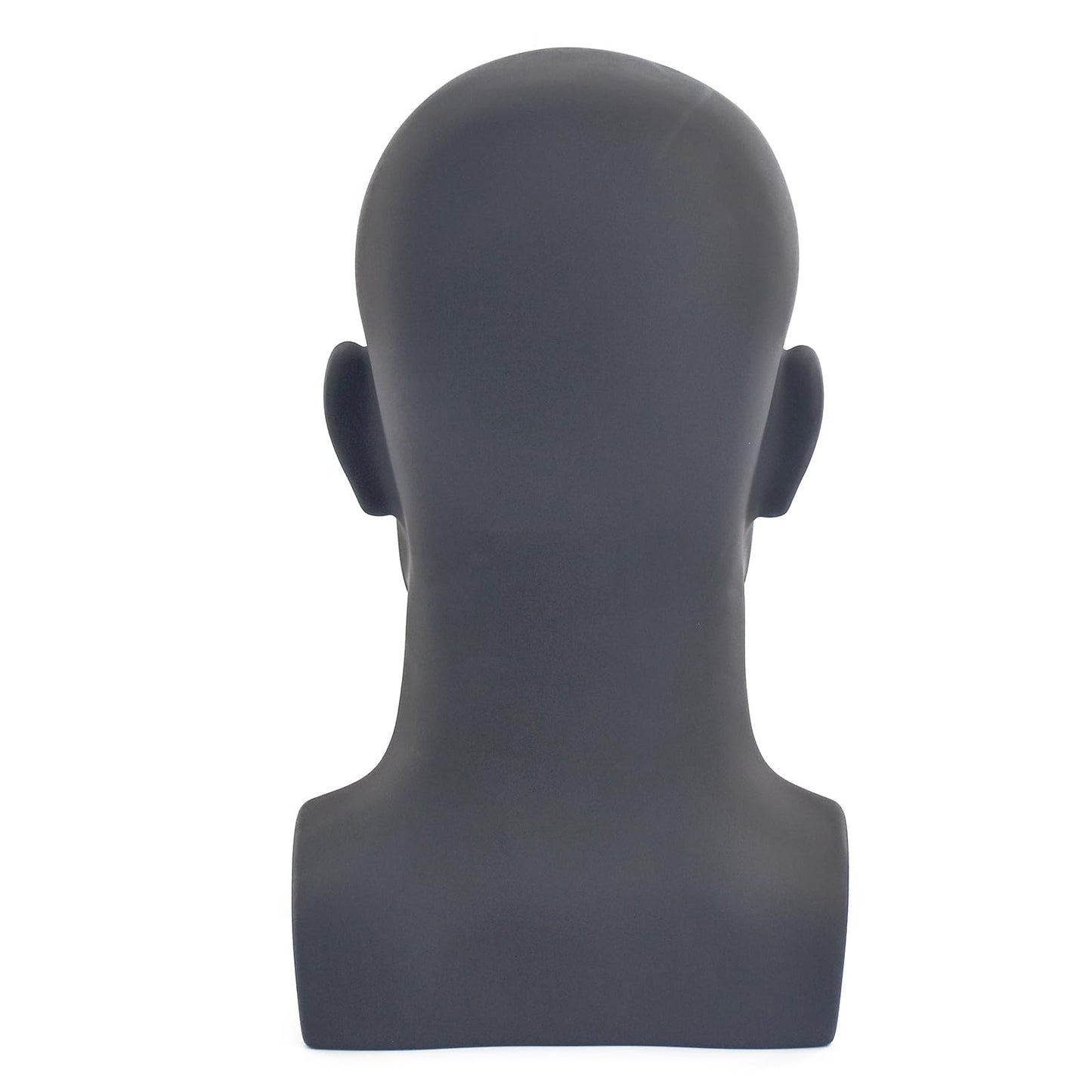 Dark Slate Gray Tcwuzick Male Mannequin Head Professional Manikin Head for Display Wigs Hats Headphone Mask Sunglasses Jewelry and Scravat Display Stand (L90-yahei)