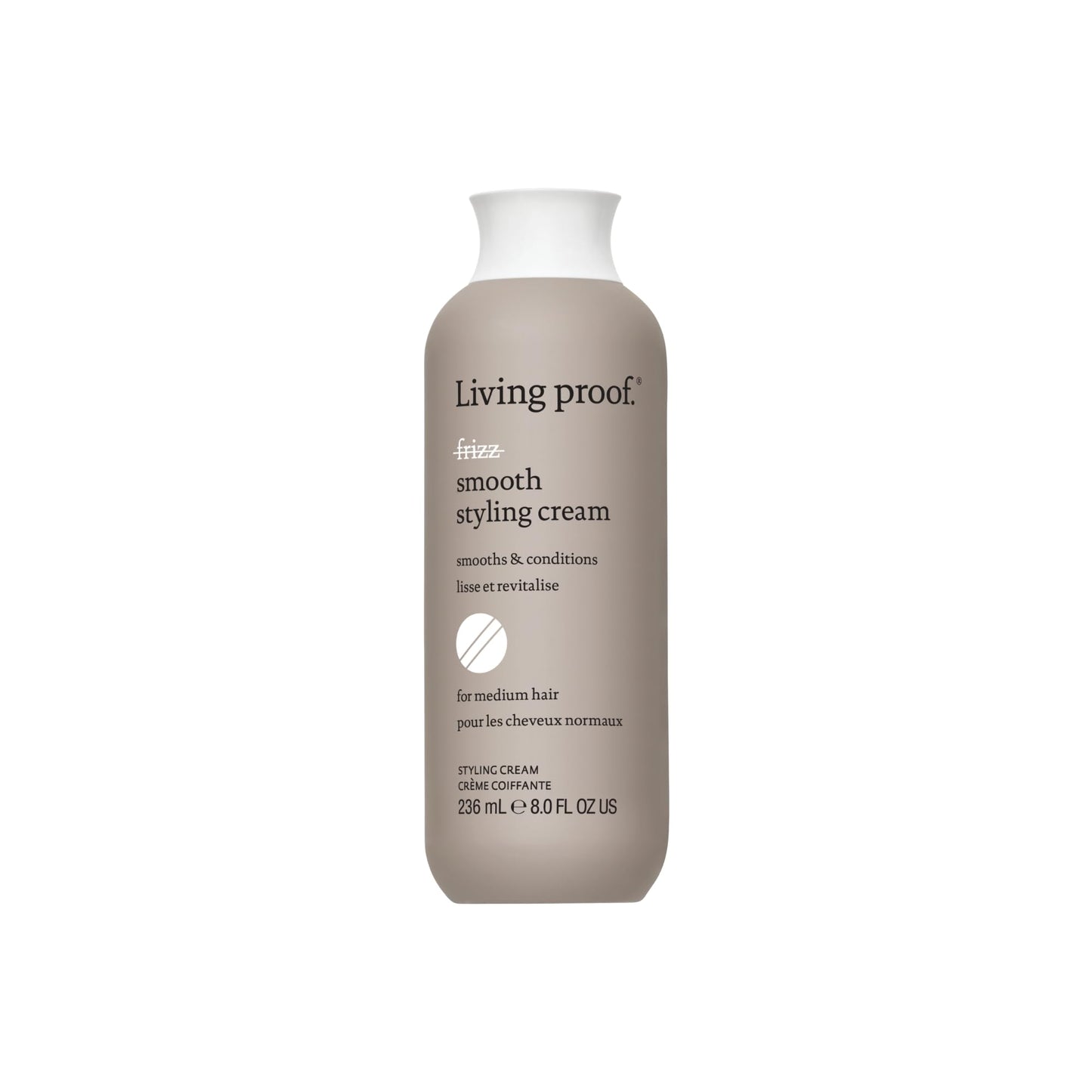 Light Slate Gray Living Proof No Frizz Smooth Styling Cream