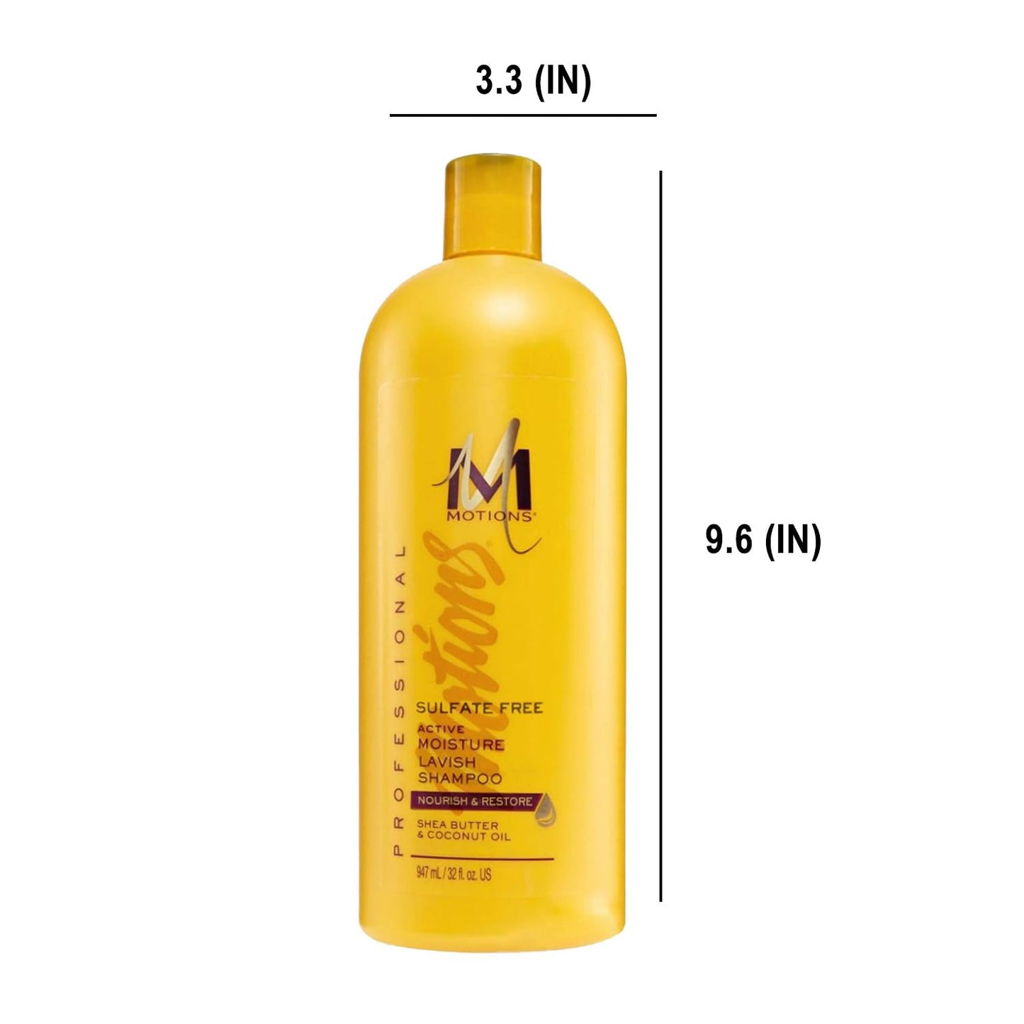 White Smoke Motions Active Moisture Lavish Shampoo,947 ml