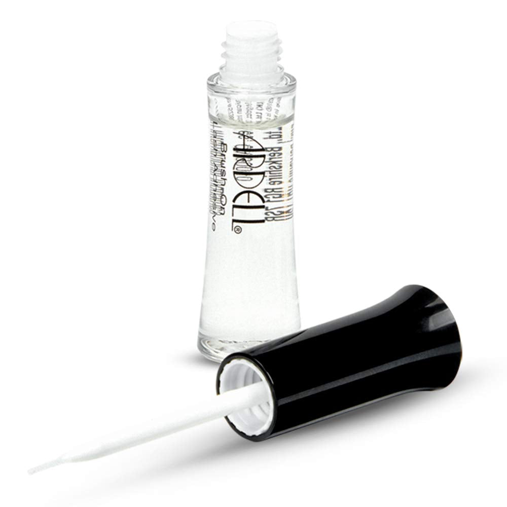 White Smoke Ardell Brush On Strip Lash Adhesive, Clear Lash Glue for False Lashes, Waterproof, Latex-Free, 5ml, 4 Pack