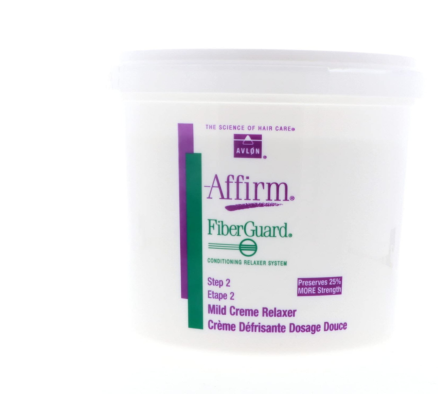 Lavender Affirm Fiberguard Mild Creme Relaxer 4lbs