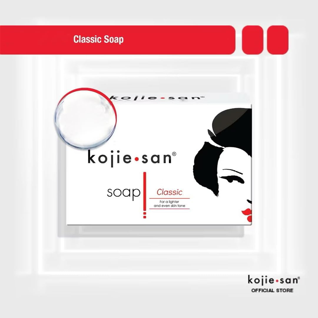 White Smoke Kojie San Orange Whitening Soap, 3 x 65 g