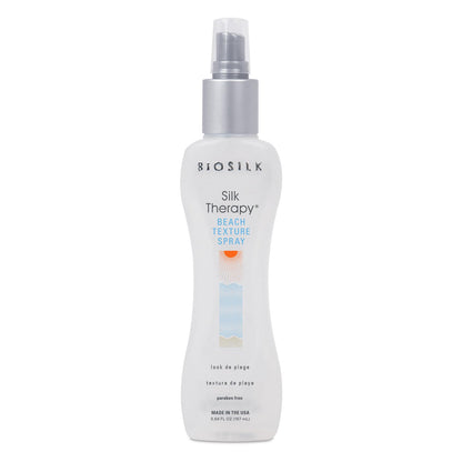 Light Gray BioSilk Beach Texture, Styling Salt Spray for Natural Waves & Texture, Sulfate, Paraben, & Cruelty-Free, 5.64 oz