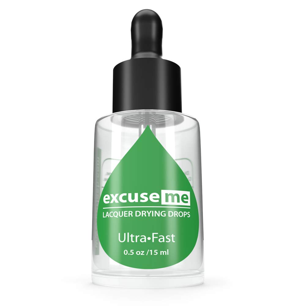 White Smoke Karlash Excuse Me Nail Polish Ultra Fast Drying Drops 0.5 oz 15ml