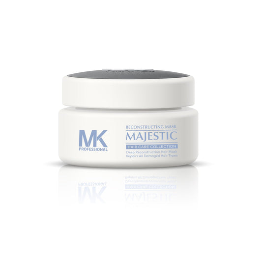 White Smoke MK PROFESSIONAL Hair Mask for Dry Damaged Hair & Growth, Reconstructing Deep Conditioning Protein Mask, Provide Hydration & Shine, Prevent Future Breakage - 6.8 Fl Oz (200 ml)